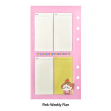 Load image into Gallery viewer, 45 Sheets Cute Cartoon A6 Notebook Paper Refill Spiral Binder Index Inside Pages Daily Diary Papers

