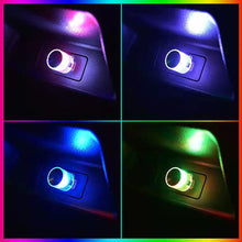 Load image into Gallery viewer, Mini USB Car LED Atmosphere Lights Decorative Lamp For Party Ambient Modeling Automotive Portable Plug Play Auto Interior Lights
