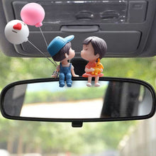 Load image into Gallery viewer, Cartoon Couples Action Figurines Car Interior Decoration Ornaments Anime Auto Interior Center Console Dashboard Decoration
