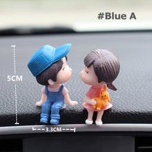 Load image into Gallery viewer, Cartoon Couples Action Figurines Car Interior Decoration Ornaments Anime Auto Interior Center Console Dashboard Decoration
