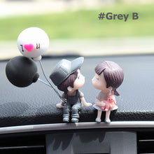 Load image into Gallery viewer, Cartoon Couples Action Figurines Car Interior Decoration Ornaments Anime Auto Interior Center Console Dashboard Decoration
