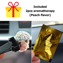 Load image into Gallery viewer, Cute Cartoon Couples Car Air Vent Freshener Perfume Clip Aromas Diffuser Air Conditioning Perfume Clip Flavoring Car Decoration
