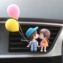Load image into Gallery viewer, Cute Cartoon Couples Car Air Vent Freshener Perfume Clip Aromas Diffuser Air Conditioning Perfume Clip Flavoring Car Decoration
