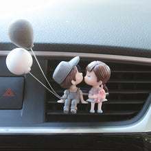 Load image into Gallery viewer, Cute Cartoon Couples Car Air Vent Freshener Perfume Clip Aromas Diffuser Air Conditioning Perfume Clip Flavoring Car Decoration
