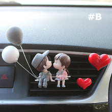 Load image into Gallery viewer, Cute Cartoon Couples Car Air Vent Freshener Perfume Clip Aromas Diffuser Air Conditioning Perfume Clip Flavoring Car Decoration
