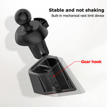 Load image into Gallery viewer, Car Mobile Phone Holder Bracket Base Wireless Car Charger Stand Holder Dashboard Mount Air Outlet Clip GPS Cradle Accessories
