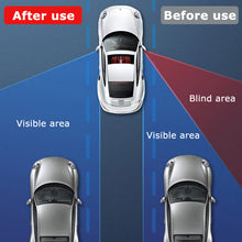 Load image into Gallery viewer, 360° Universal Adjustable Car Mirror Wide Angle Side Rear Mirrors Blind Spot Snap Way for Parking Auxiliary Rear View Mirror
