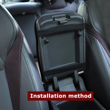 Load image into Gallery viewer, Ethnic Style Print PU Leather Car Armrest Mat Center Console Arm Rest Protection Cushion Auto Armrests Storage Box Cover Pad
