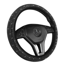Load image into Gallery viewer, 37-38cm Colorful Sparkling Car Rhinestones Steering Wheel Cover With Crystal Diamond Car Interior Accessories Car-styling
