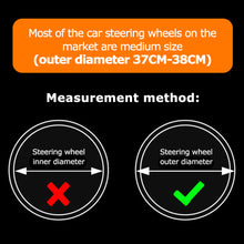 Load image into Gallery viewer, 37-38cm Colorful Sparkling Car Rhinestones Steering Wheel Cover With Crystal Diamond Car Interior Accessories Car-styling
