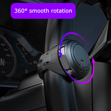 Load image into Gallery viewer, 360 Degree Rotation Turning Steering Wheel Spinner Knob Universal Fit Metal Bearing Spinner Power Handle Ball Shaped Booster
