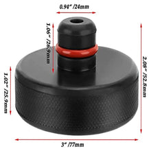 Load image into Gallery viewer, 4Pcs Car Rubber Lifting Jack Pad Adapter Tool Chassis Fit For Tesla Model 3 Model S Model X Car Accessories Protects Battery
