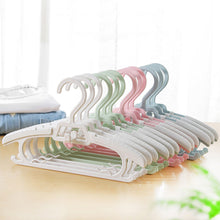 Load image into Gallery viewer, 5pcs/set Kids Anti-slip Clothes Hanger Adjustable Children Flexible Clothing Rack Baby Clothes Rack Coat Sweater Hoodie Hanger Organizer
