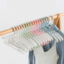 Load image into Gallery viewer, 5pcs/set Kids Anti-slip Clothes Hanger Adjustable Children Flexible Clothing Rack Baby Clothes Rack Coat Sweater Hoodie Hanger Organizer

