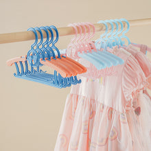 Load image into Gallery viewer, 5pcs/set Kids Cartoon Anti-slip Clothes Hanger Adjustable Children Flexible Clothing Rack Baby Clothes Rack Coat Sweater Hoodie Hanger Organizer
