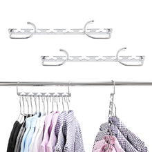 Load image into Gallery viewer, Stainless Steel Hanger Organizer Clothes Rack Storage Hook Tool Closet Space Saving Organizer Shelf Tool
