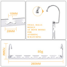 Load image into Gallery viewer, Stainless Steel Hanger Organizer Clothes Rack Storage Hook Tool Closet Space Saving Organizer Shelf Tool
