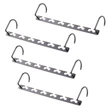 Load image into Gallery viewer, Stainless Steel Hanger Organizer Clothes Rack Storage Hook Tool Closet Space Saving Organizer Shelf Tool
