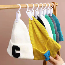 Load image into Gallery viewer, 5pcs Antislip Hat Hanger Clips Windproof Caps Underwear Towel Socks Clips Closet Hats Organizer Bed Sheet Clips
