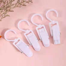 Load image into Gallery viewer, 5pcs Antislip Hat Hanger Clips Windproof Caps Underwear Towel Socks Clips Closet Hats Organizer Bed Sheet Clips
