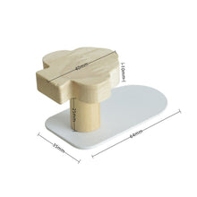Load image into Gallery viewer, Self Adhesive Wood Hook Non Track Wall Mounted Towel Coat Hat Clothes Rack Kids Room Decoration Storage Hook
