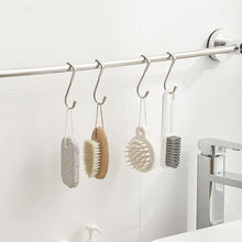 Load image into Gallery viewer, S Type 304 Stainless Steel Door Hanger Hook Over Cabinet Draw Hook Kitchen Bathroom Towel Hanger Holder Bedroom Closet Over Rack
