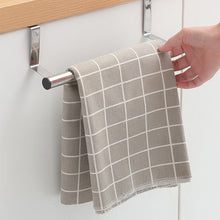 Load image into Gallery viewer, Over Door Stainless Steel Racks Kitchen Cabinet Towels Long Rack Bar Hanging Holder Bathroom Bath Towel Shelf
