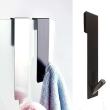 Load image into Gallery viewer, Bathroom Shower Room Door Hook Over Glass Door Stainless Steel Over Towel Rack Towel Holder Loofah Hanger
