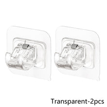 Load image into Gallery viewer, 2pcs/set Self Adhesive Curtain Rod Bracket Holder Bathroom Towels Self Holder Kitchen Rod Hanging Clip Wall Hooks Punch Free Holder Clips
