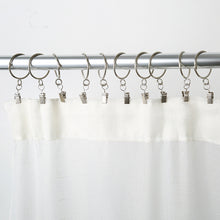 Load image into Gallery viewer, 20PCS/Set Window Curtain Metal Steel Hook Clips Shower Curtain Alligator Clips Tapestry Anti Slip Crocodile Clips
