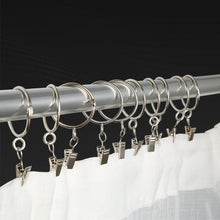 Load image into Gallery viewer, 20PCS/Set Window Curtain Metal Steel Hook Clips Shower Curtain Alligator Clips Tapestry Anti Slip Crocodile Clips
