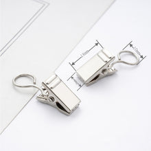 Load image into Gallery viewer, 20PCS/Set Window Curtain Metal Steel Hook Clips Shower Curtain Alligator Clips Tapestry Anti Slip Crocodile Clips
