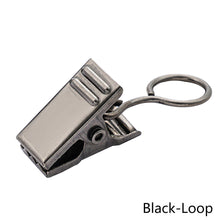 Load image into Gallery viewer, 20PCS/Set Window Curtain Metal Steel Hook Clips Shower Curtain Alligator Clips Tapestry Anti Slip Crocodile Clips
