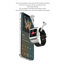 Load image into Gallery viewer, G36pro Smart Watch Tws Bluetooth Headset Two-In-One Pedometer Heart Rate Health Monitoring Waterproof Full Touch
