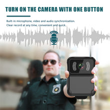 Load image into Gallery viewer, CS02 1080P 200M Pixels Full HD WIFI Camera MP4 Format DV Action Cam Law Enforcement Recorder 900mAh Video Night Vision 256G
