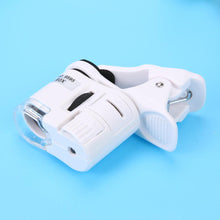 Load image into Gallery viewer, Mobile Phone Microscope 60X Magnifier Universal LED Instrument Macro Lens Optical Zoom With Micro Camera Clip Optical Instrument
