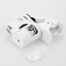 Load image into Gallery viewer, Mobile Phone Microscope 60X Magnifier Universal LED Instrument Macro Lens Optical Zoom With Micro Camera Clip Optical Instrument
