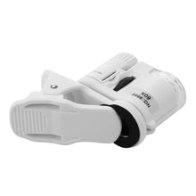 Load image into Gallery viewer, Mobile Phone Microscope 60X Magnifier Universal LED Instrument Macro Lens Optical Zoom With Micro Camera Clip Optical Instrument
