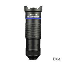 Load image into Gallery viewer, Phone Camera Lens 36X Telephoto 4in1 Telecope Zoom Macro Fisheye Wide Angel Lens Kit For Cellphone iPhone Samsung Xiaomi Huawei
