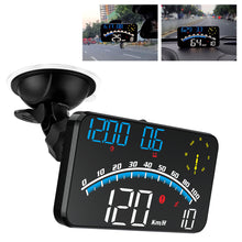Load image into Gallery viewer, Car Universal HUD Head-up Display GPS Speeding Alarm Mileage Statistics Latitude And Longitude Car Display
