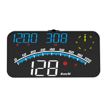 Load image into Gallery viewer, Car Universal HUD Head-up Display GPS Speeding Alarm Mileage Statistics Latitude And Longitude Car Display
