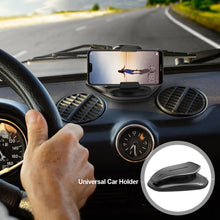 Load image into Gallery viewer, Universal Car Holder Fashion Dashboard Navigation Support Stand Hud Dashboard Mobile Phone Clip PU Leather Bracket
