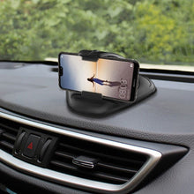 Load image into Gallery viewer, Universal Car Holder Fashion Dashboard Navigation Support Stand Hud Dashboard Mobile Phone Clip PU Leather Bracket
