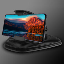 Load image into Gallery viewer, Universal Car Holder Fashion Dashboard Navigation Support Stand Hud Dashboard Mobile Phone Clip PU Leather Bracket
