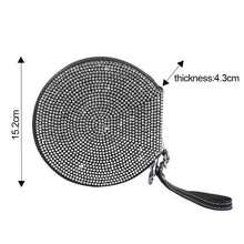 Load image into Gallery viewer, Portable Bling Car CD Case Holder Oxford Cloth DVD Case Disc Storage Organizer Bag Accessories
