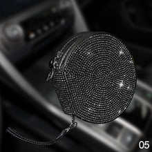 Load image into Gallery viewer, Portable Bling Car CD Case Holder Oxford Cloth DVD Case Disc Storage Organizer Bag Accessories
