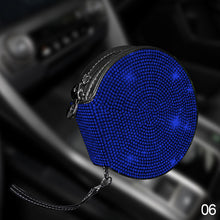 Load image into Gallery viewer, Portable Bling Car CD Case Holder Oxford Cloth DVD Case Disc Storage Organizer Bag Accessories
