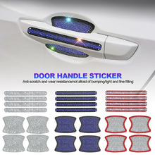 Load image into Gallery viewer, Universal 8pcs/set Car Door Handle Sticker Protector Kit Shiny Diamond Scratch-Resistant Decal Car Accessories For Women Girls
