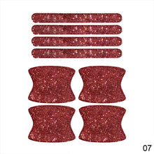 Load image into Gallery viewer, Universal 8pcs/set Car Door Handle Sticker Protector Kit Shiny Diamond Scratch-Resistant Decal Car Accessories For Women Girls
