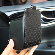 Load image into Gallery viewer, Car Outlet Air Vent Crystal Diamond Crown Trash Box for Auto Mobile Phone Holder Pouch Organizer Hanging Storage Bag
